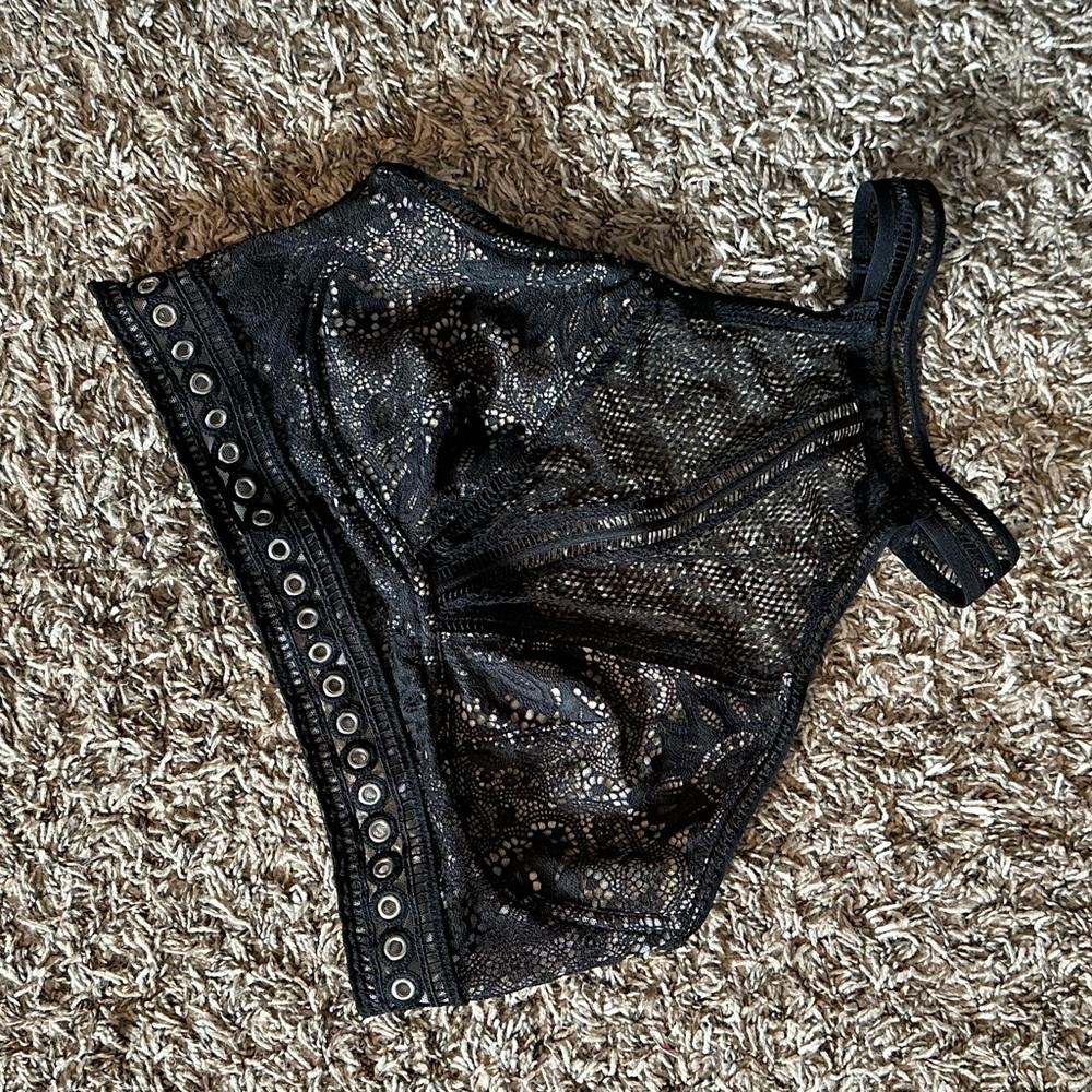 Victoria's Secret Black Lace Bralette